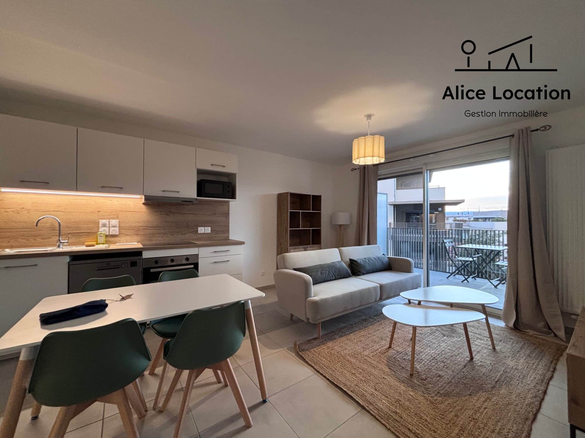 SUPERBE T2 MEUBLE DANS UNE RESIDENCE DE STANDING – THONON CENTRE