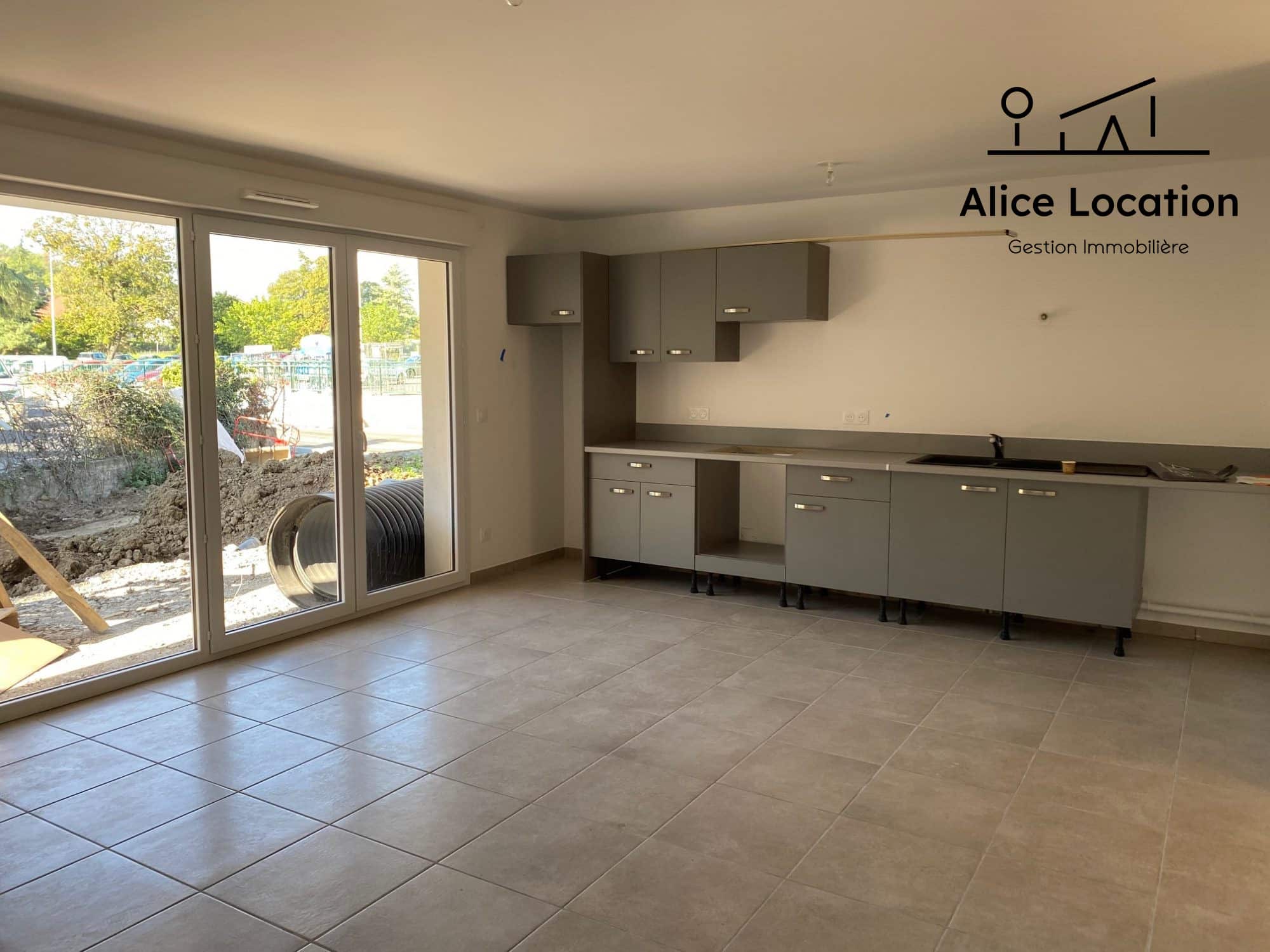 CHARMANT T3 EN REZ DE JARDIN – LOIN PINEL – PLAINE AMPHION